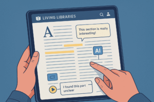 Living Libraries interactive AI-powered platform